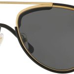 Versace Sunglasses VE 2193 Tribute Gold Black Mens-0