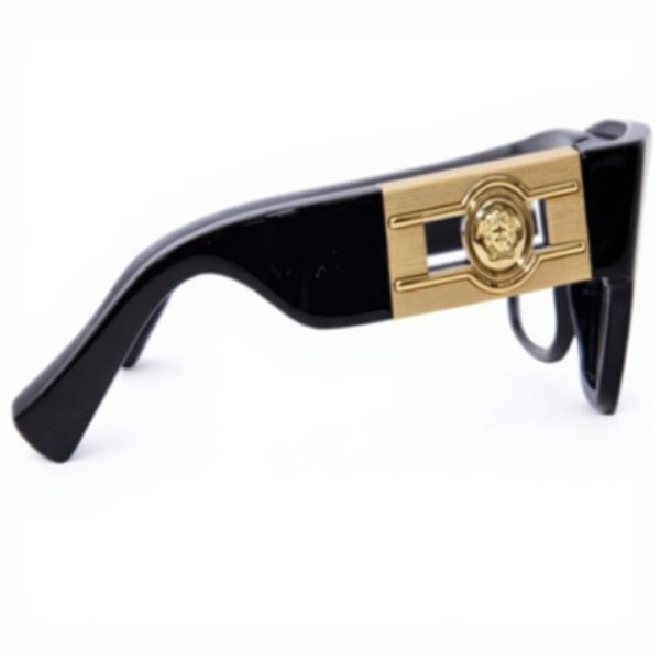 VERSACE Eyewear Frame Black Gold 5518140 Men