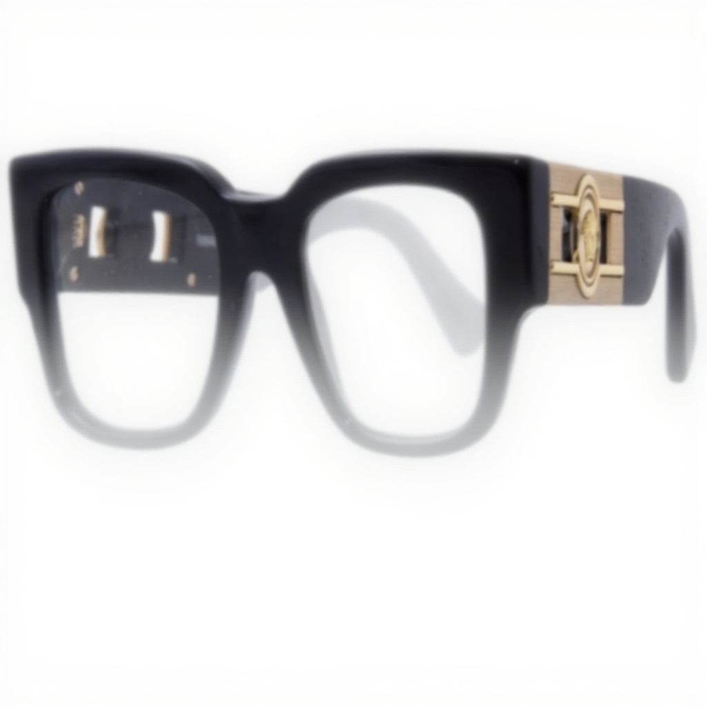 VERSACE Eyewear Frame Black Gold 5518140 Men