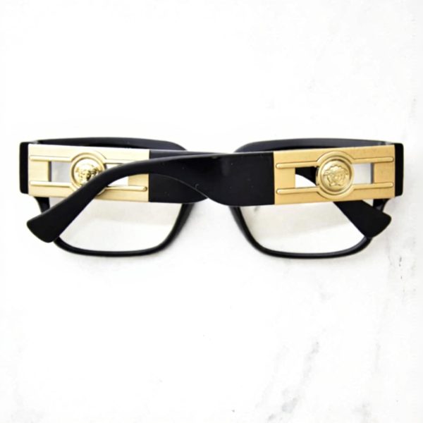 VERSACE Eyewear Frame Black Gold 5518140 Men