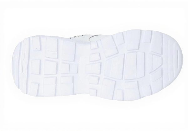 Versace Mens Sneakers Leather Trainers Black White