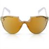 Versace GLAM MEDUSA Sunglasses Women Pale Gold Gold