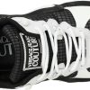 Versace Mens Sneakers Leather Trainers Black White Sizes-2