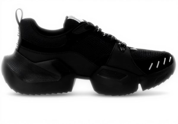 Versace Mens Sneakers Leather Black 71YA3SU4 ZS090