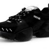 Versace Mens Sneakers Leather Black 71YA3SU4 ZS090