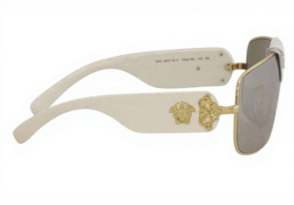 Versace Sunglasses VE2207Q Gold Metal Frame Unisex