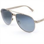 Versace VE2209 Sunglasses Black Metal Frame Grey Lens