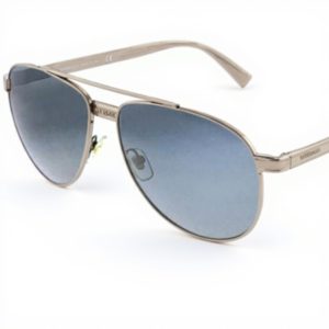 Versace VE2209 Sunglasses Black Metal Frame Grey Lens