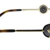 Versace Women Sunglasses Tortoiseshell Gold Metal Frame-3