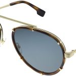 Versace Women Sunglasses Tortoiseshell Gold Metal Frame-0