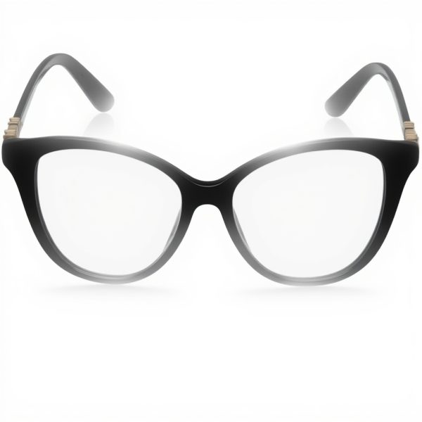 Versace VE3213B GB1 Women Eyeglasses Black Gold Square