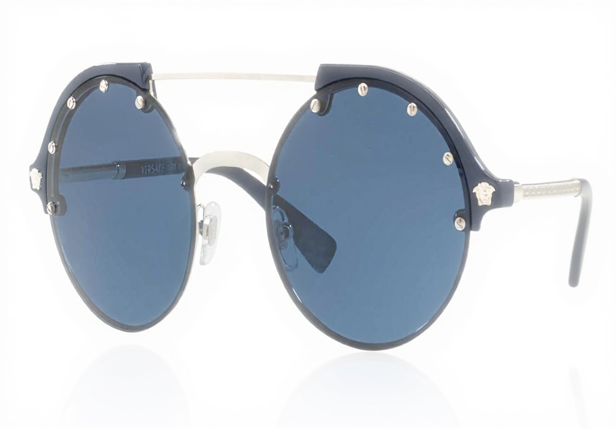 Versace VE4337 Women Sunglasses Blue Metal Frame