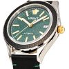 Versace Mens Watch Automatic Movement Black Green Hellenium