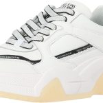 Versace Womens Sneakers White Leather Trainers 71VA3SF1-0