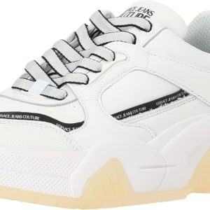 Versace Womens Sneakers White Leather Trainers 71VA3SF1-0