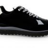 Versace Black Leather Trainers Mens Fashion Footwear