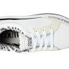 Versace White Leather Trainers Mens Fashion Sneakers