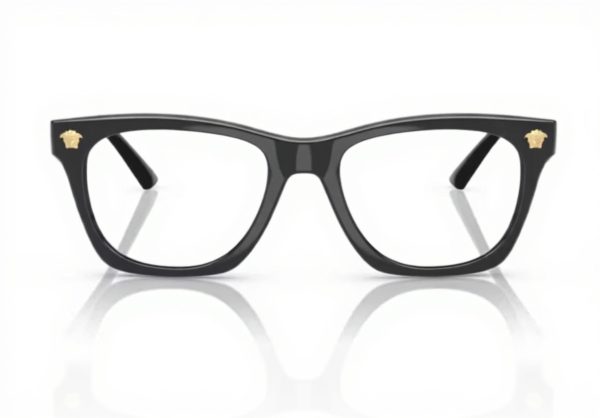 Versace Eyeglasses VE 3363 Black Womens Frames