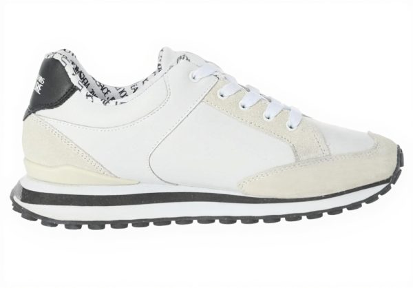 Versace White Leather Trainers Mens Fashion Sneakers