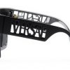 Versace ROCK ICONS Sunglasses Black Dark Grey Mens Eyewear