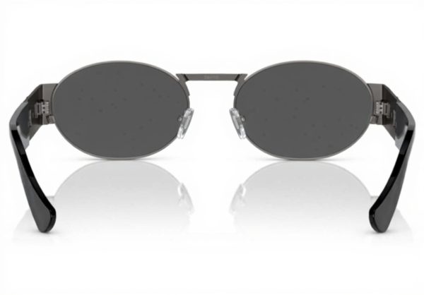 Versace Sunglasses Matte Gunmetal Silver Grey 5618140