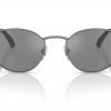 Versace Sunglasses Matte Gunmetal Silver Grey 5618140