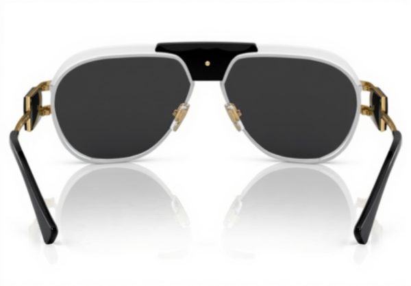 Versace VE2252 Gold Black Sunglasses for Men Luxury
