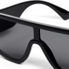 Versace Women Sunglasses Black Grey Plastic Frame