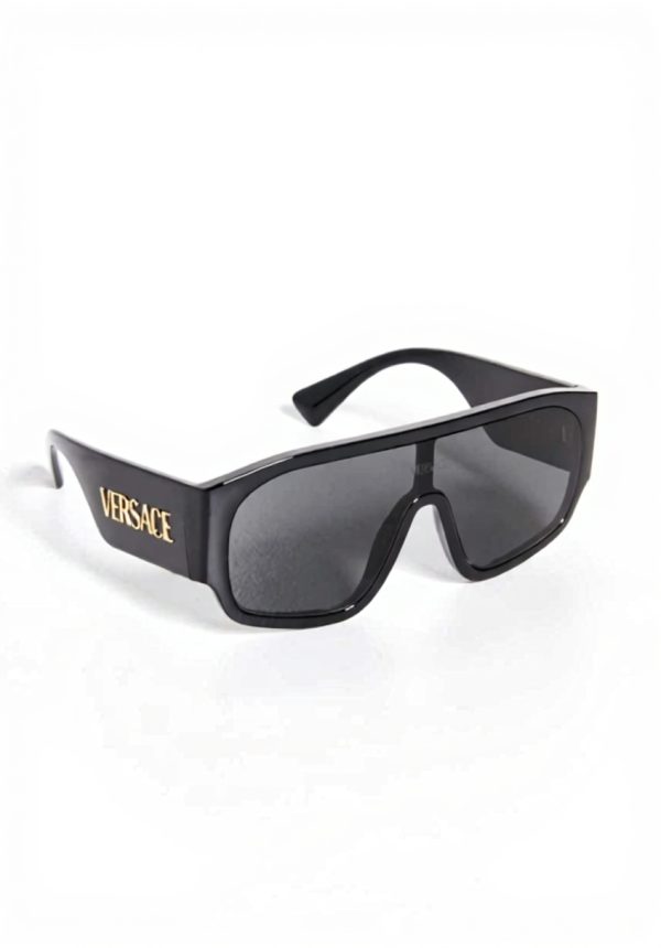 Versace Women Sunglasses Black Grey Plastic Frame