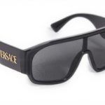 Versace Women Sunglasses Black Grey Plastic Frame