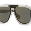 Versace Men Sunglasses Metal Frame Gold Lens VE2199