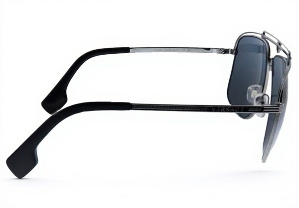 Versace VE2242 Sunglasses Men Gunmetal Metal Frame