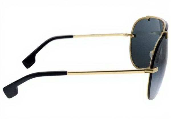 Versace VE2243 Gold Mens Sunglasses Metal Frame