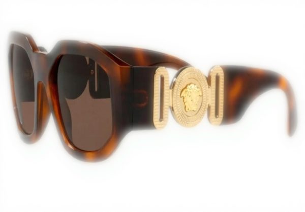 Versace Unisex Sunglasses Tortoise 53mm VE4361