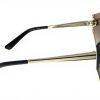 Versace Womens Sunglasses Metal Gradient Brown Gold Frame