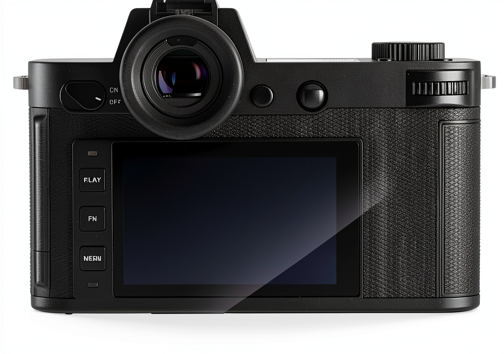ADQQUI screen protector applied on Leica SL2 camera screen