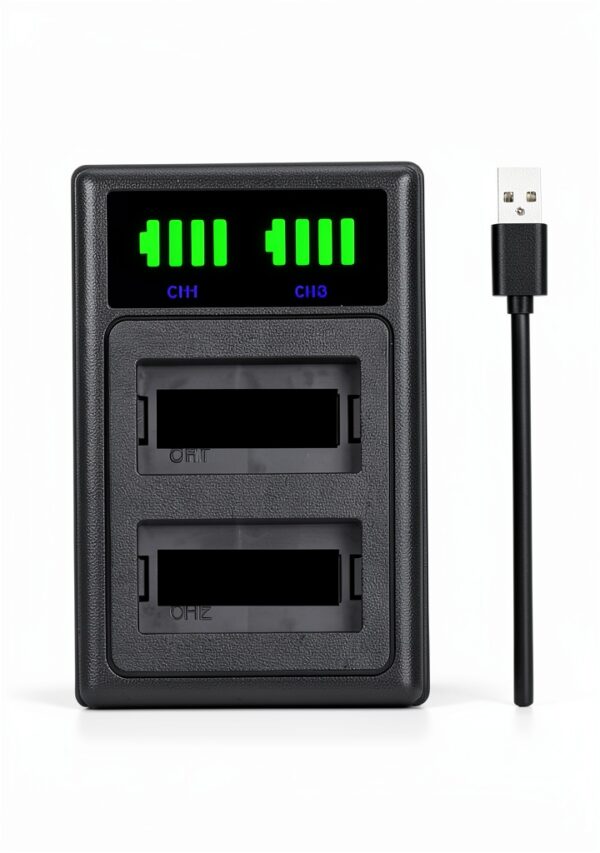 Generic Camera Battery BLE9 BLG10 Replacement 2000mAh-5