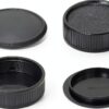 ADQQUI M39 Camera Body Cap Lens Cap ABS Protective-0