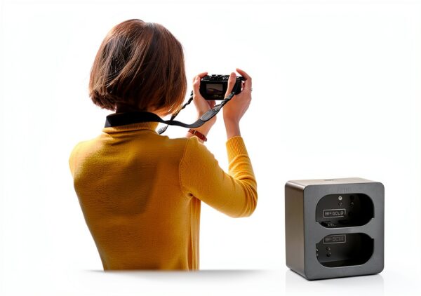 DSTE Dual Battery Charger for Leica Cameras Fast USB-5