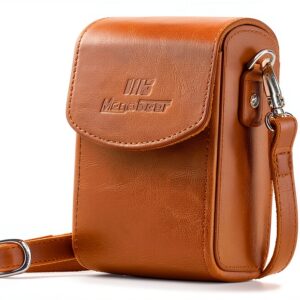 MegaGear Leather Camera Case Panasonic Lumix Protection-0