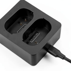 DSTE Dual Battery Charger for Leica Cameras Fast USB-0