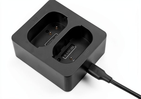 DSTE Dual Battery Charger for Leica Cameras Fast USB-0