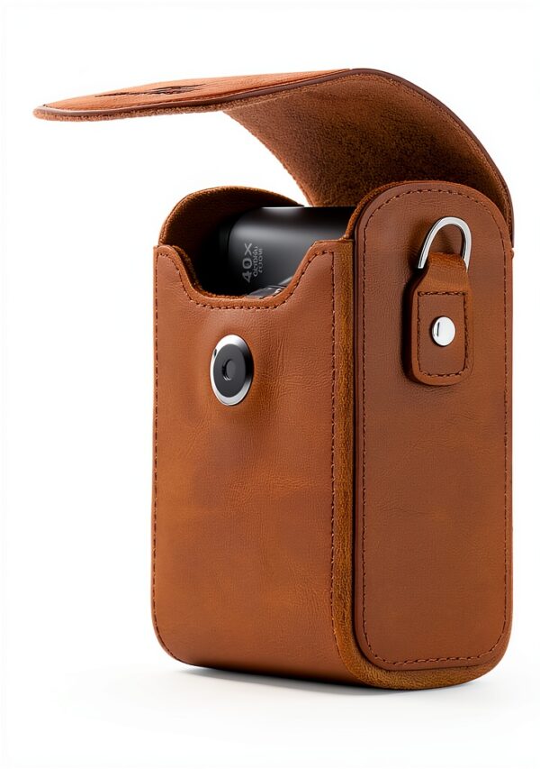 MegaGear Leather Camera Case Panasonic Lumix Protection-2