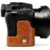 MegaGear Leather Camera Case Protection Fit Leica V-Lux 5-7
