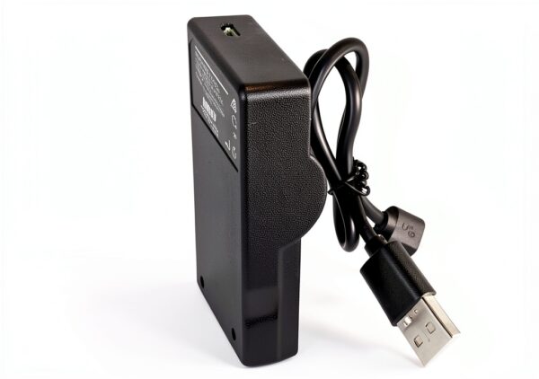 SGMKO USB Camera Battery Charger Black Plastic Portable-2