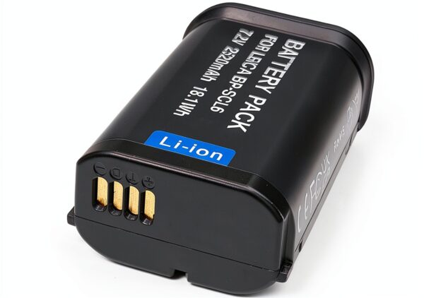 Digital Nc BP-SCL6 Battery Leica Q3 High Capacity Lithium-1