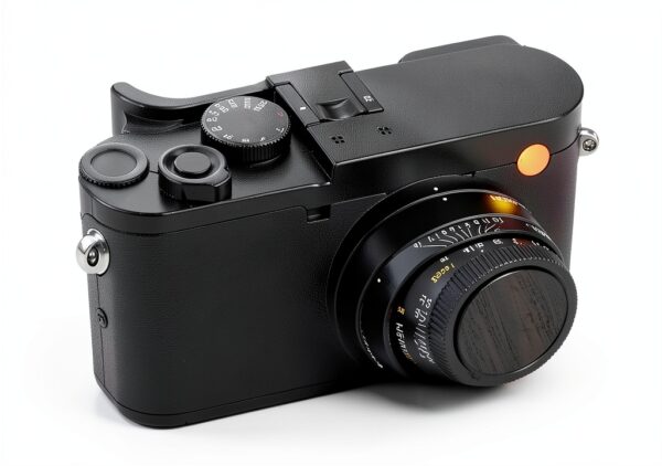 Haoge Thumbs Up Grip Leica Q2 Silver Red Black-2