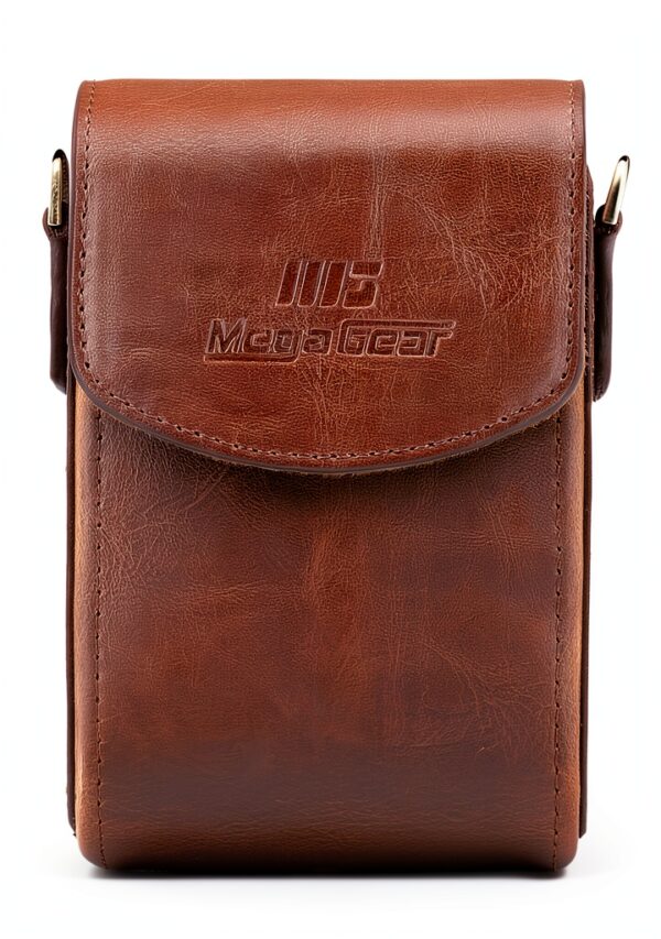 MegaGear Leather Camera Case Protection Style Leica-1