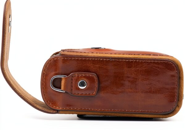 MegaGear Leather Camera Case Protection Style Leica-6