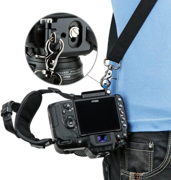 Jinjiacheng Camera Hand Strap Microfiber Comfort Tripod-7